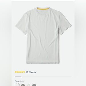 Classic Men's Short Sleeve Tee in White